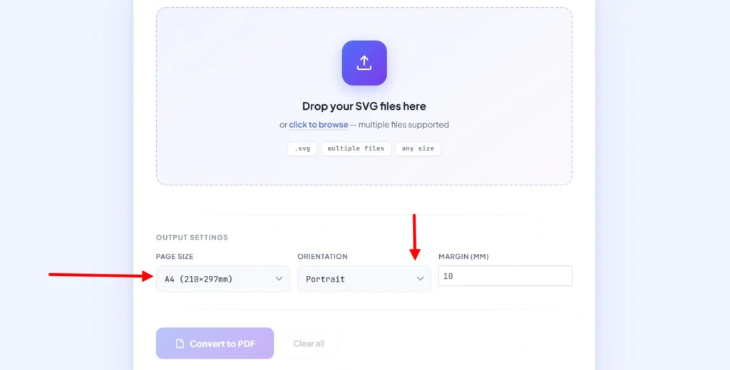 Step 2 Define Your Output Settings
